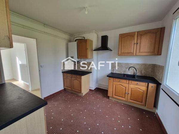 APPART 3ch + Garage + Jardin partagé