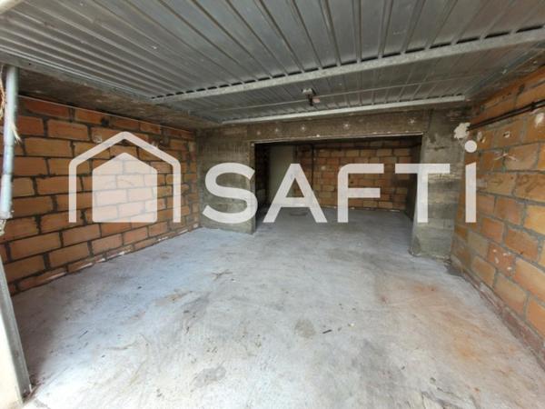 APPART 3ch + Garage + Jardin partagé