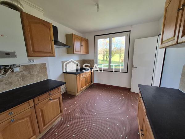 APPART 3ch + Garage + Jardin partagé