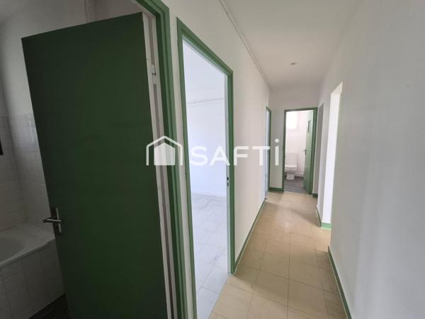 APPART 3ch + Garage + Jardin partagé