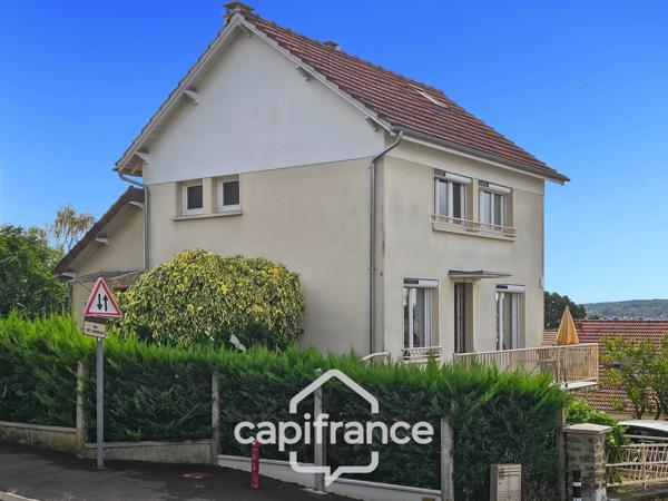 Maison familiale avec jardin- sous-sol total