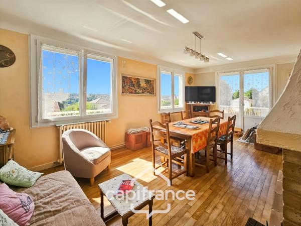 Maison familiale avec jardin- sous-sol total