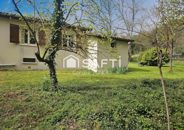 Maison louée + 10 000 m² + potentiel