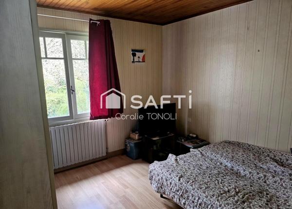 Maison louée + 10 000 m² + potentiel