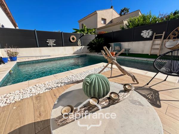 Maison à vendre 5 pièces LA GARDE (83), piscine, entièrement rénovée