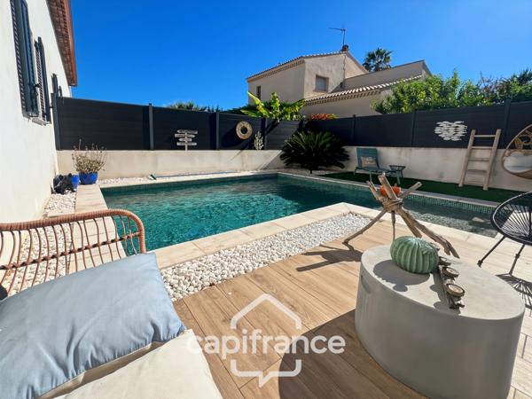 Maison à vendre 5 pièces LA GARDE (83), piscine, entièrement rénovée