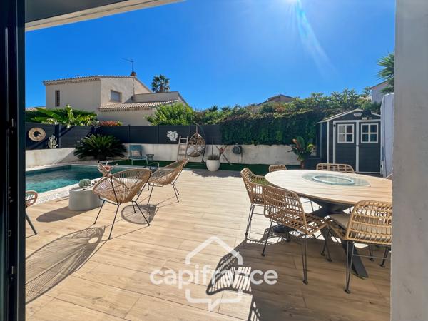 Maison à vendre 5 pièces LA GARDE (83), piscine, entièrement rénovée