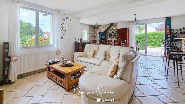 Maison de plain-pied dans quartier pavillonnaire calme