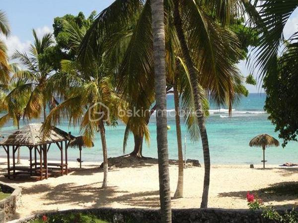 EXCLUSIVITE
Delphine MIRANDA pour BSK IMMOBILIER
Saint François - Anse des Rochers
Célèbre site doté d'une magnifique cocoteraie s'étendant sur 7 hectares , d'un accès plage direct , d'un restaurant de plage, d'une grande
piscine à débordement vue mer, d'un cours de tennis et d'un service de gardiennage avec accès sécurisé, le domaine de l' Anse des Rochers
est sans conteste le lieu par excellence voué à un investissement locatif saisonnier.
Je vous propose ce joli quart de villa d'une surface habitable d'environ 34 m2, bien placé en retrait au calme.
Il se compose d'une loggia avec cuisine équipée et coin salon avec fermetures par volets roulants et une jolie vue dégagée.
La pièce de vie climatisée possède de nombreux rangements et un dressing .
La salle d'eau avec douche à l'italienne a été rénové et possède un toilette indépendant.
Une citerne tampon sera installée dans les prochains jours pour votre confort.
Un investissement locatif , un pied à terre ou votre résidence principale tout s'y prête , il est vendu meublé clé en main (prévoir un
aménagement avec un lit pour le coin chambre), me consulter pour de plus amples informations.
Les charges de copropriété inclus l'eau , l'électricité, entretien des communs, piscine et jardin, service de gardiennage et le fond de roulement
du syndic.
Contacter moi pour échanger sur votre projet , merci de privilégier l'appel ou message par whatsapp.

DPE Guadeloupe réalisé en date du 26 Février 2026
Total Production déduite (ICE) : 61,46 kWhet/m2.an
Equivalent en énergie primaire : 215,10 kWhep/m2an
Emission de gaz à effet de serre : 49,17 kgCO2/m2an