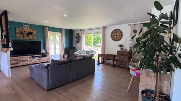 Maison familiale de plain pied de 121 m²