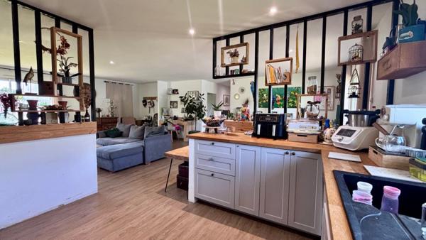 Maison familiale de plain pied de 121 m²