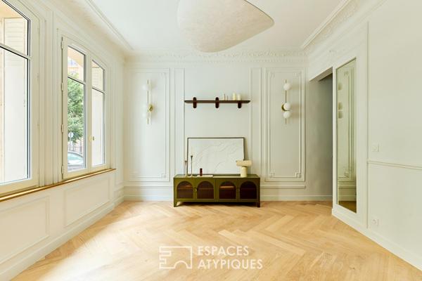 Appartement rénové par architecte d’intérieur à Passy