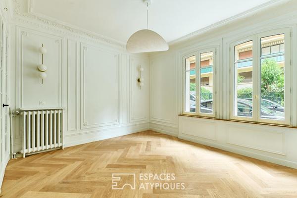 Appartement rénové par architecte d’intérieur à Passy