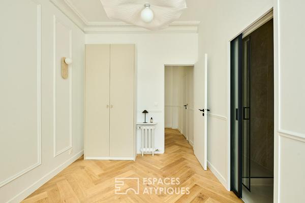 Appartement rénové par architecte d’intérieur à Passy
