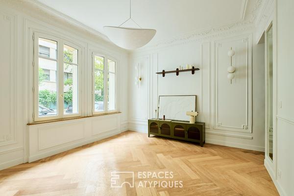 Appartement rénové par architecte d’intérieur à Passy