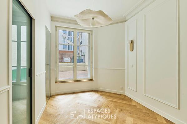 Appartement rénové par architecte d’intérieur à Passy