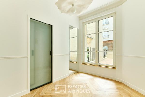 Appartement rénové par architecte d’intérieur à Passy