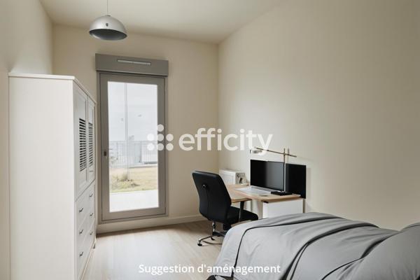 Appartement 3 pièces - 58 m² Exclusivité efficity