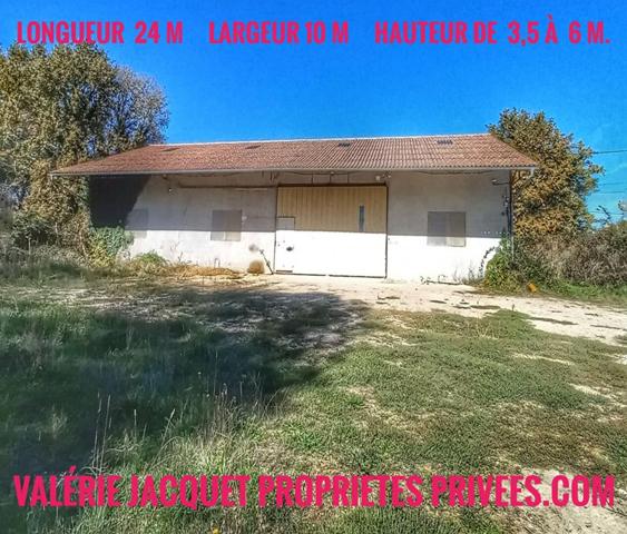 HANGAR 250 M² AVEC FONCIER EXCEPTIONNEL 5.350 m²