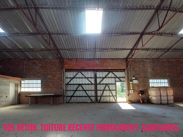 HANGAR 250 M² AVEC FONCIER EXCEPTIONNEL 5.350 m²