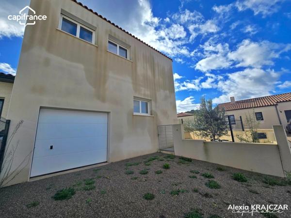 A VENDRE - Maison - 156m² - T6 - 4 chambres - Garage - Terrasse, jardin et piscine - CESSENON-SUR-ORB (34)