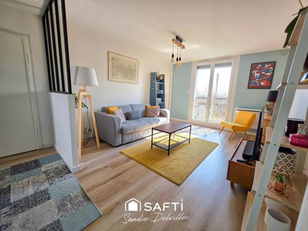 Appartement 4 pièces- 3 chambres- 65m²- cave