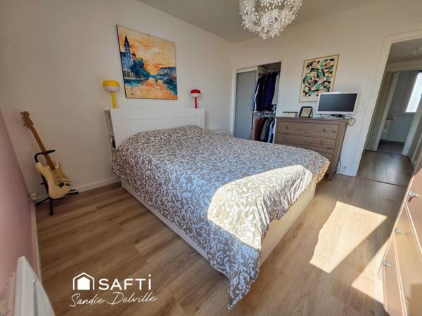 Appartement 4 pièces- 3 chambres- 65m²- cave