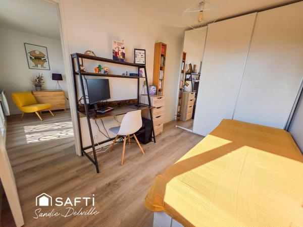 Appartement 4 pièces- 3 chambres- 65m²- cave