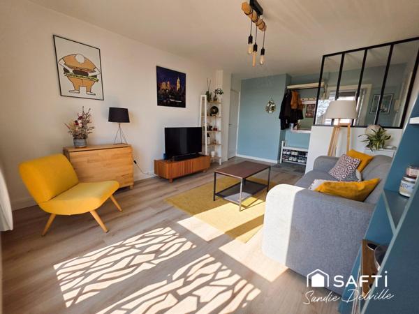 Appartement 4 pièces- 3 chambres- 65m²- cave