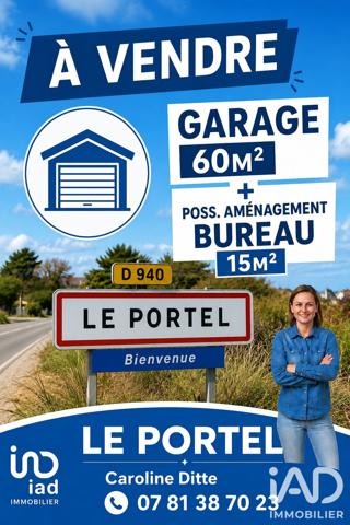 Parking à vendre 70 m² Le Portel