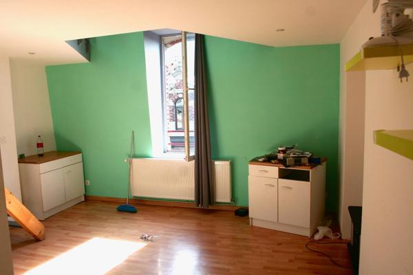 Appartement lumineux avec chambre en mezzanine