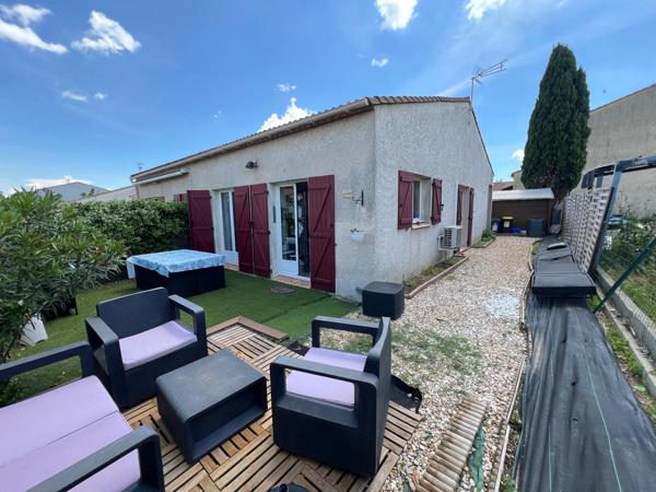 Maison en impasse deux chambres et jardin