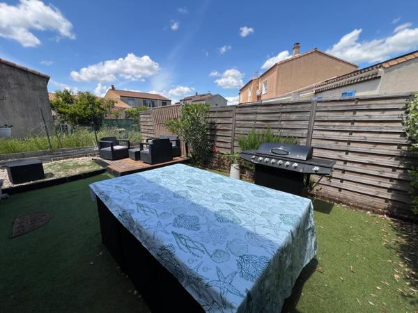 Maison en impasse deux chambres et jardin