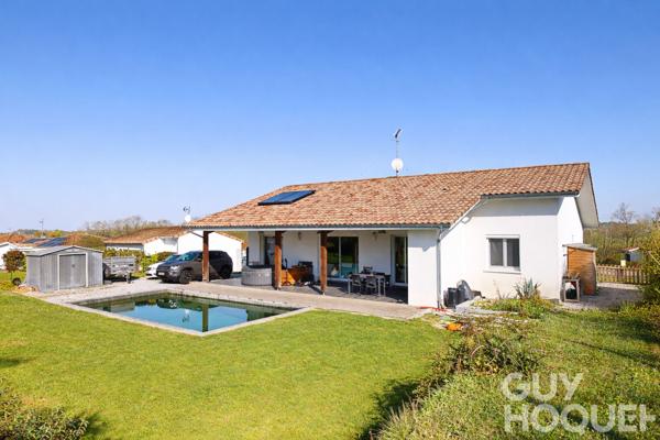 Maison contemporaine de plain-pied avec jardin entre Hagetmau et Amou