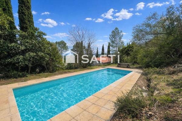 MAISON 4 chambres avec piscine, Garage 60 m²