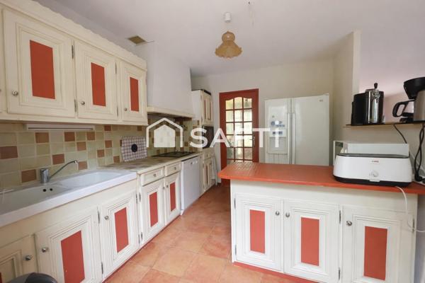 MAISON 4 chambres avec piscine, Garage 60 m²