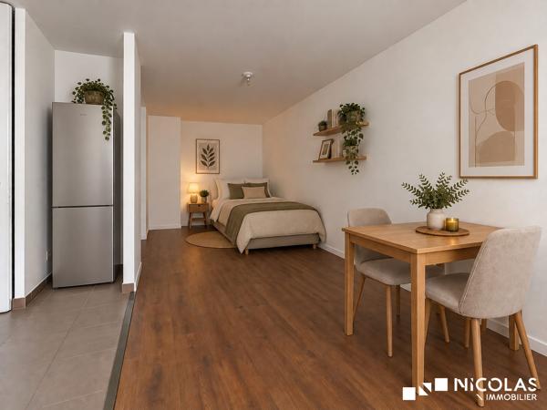 BORDEAUX CHARTRONS – T1 33 M² AVEC BALCON ET PARKING