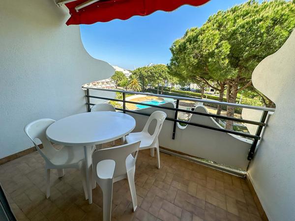 Studio cabine à La Grande Motte de 21.78m²