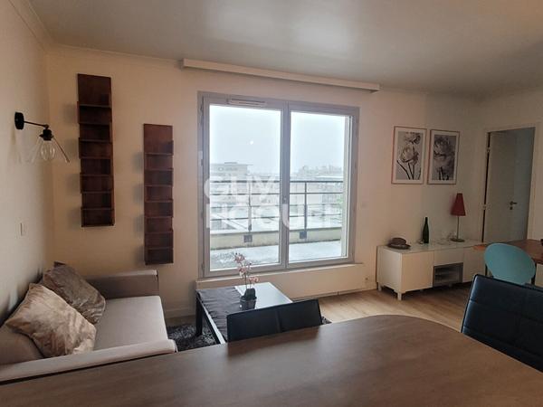 2 pièces lumineux 33 m² avec terrasse 11 m² BUTTES CHAUMONT
