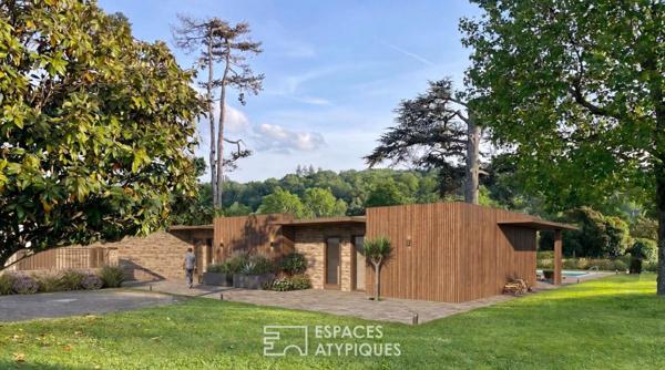Terrain constructible avec vue – Emplacement exceptionnel