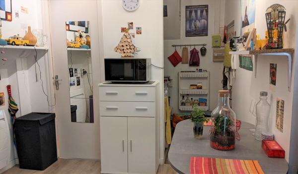 NOUVEAUTE UNIQUE CENTRE BOURG QUARTIER VIEUX RENNES STUDIO 17,16M² Sud