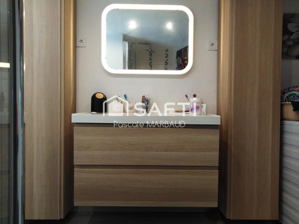 Immeuble : local commercial + 3 appartements - parfait état -