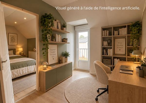 Maison de 4 pièces d'environ 90m2