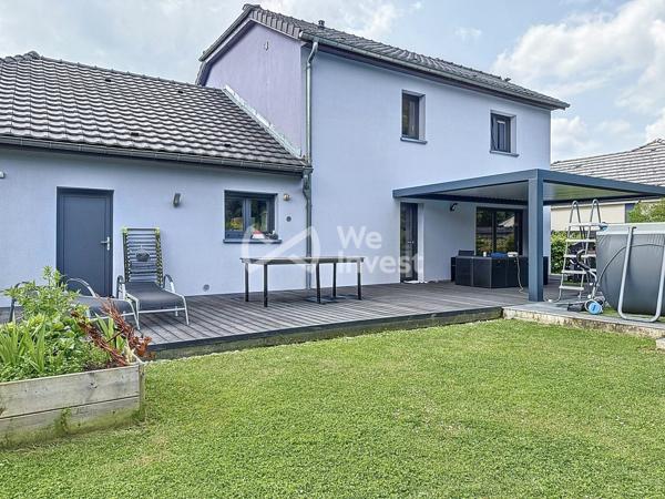 Maison familiale 153 m² avec piscine & terrain 900 m² – secteur calme Réhon