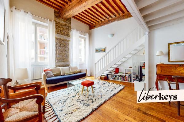 Bel appartement T3 bis de 67 m² - 2 vraies chambres - Haut des Pentes de la Croix-Rousse