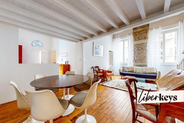 Bel appartement T3 bis de 67 m² - 2 vraies chambres - Haut des Pentes de la Croix-Rousse