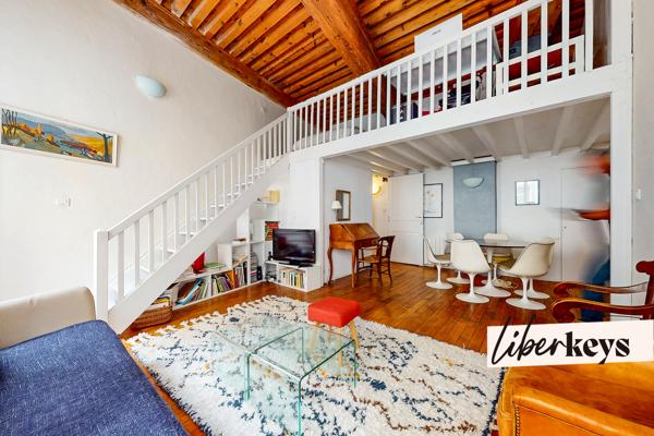 Bel appartement T3 bis de 67 m² - 2 vraies chambres - Haut des Pentes de la Croix-Rousse