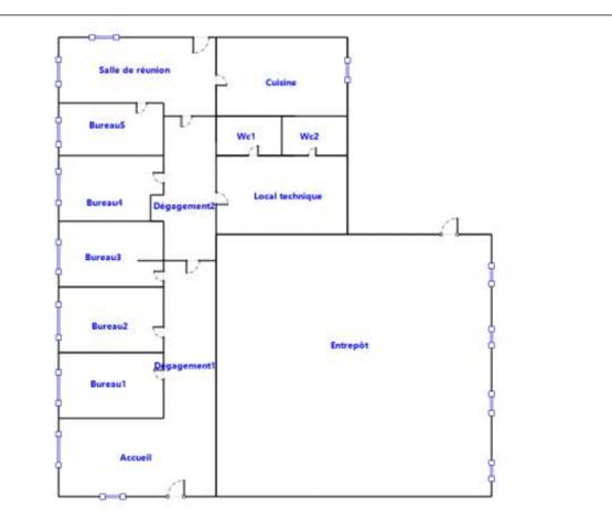 LOCAUX COMMERCIAUX / BUREAUX 250m²