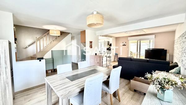 Maison familiale vivable de plain-pied avec sous-sol total – La Croix-Saint-Ouen