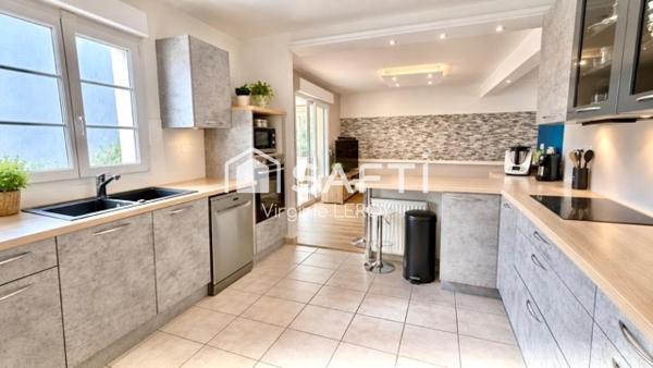 Maison familiale vivable de plain-pied avec sous-sol total – La Croix-Saint-Ouen